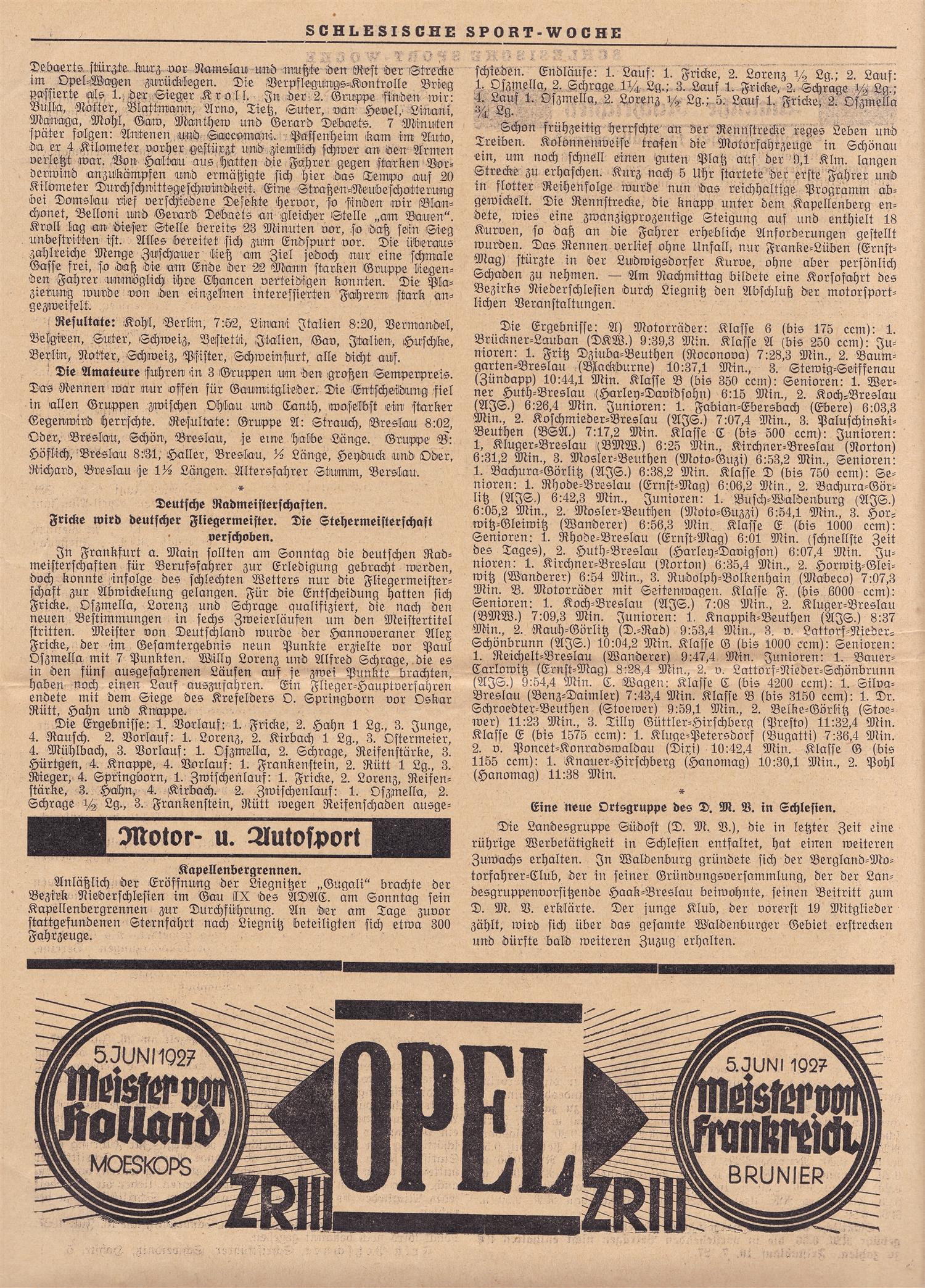 Schlesiche Sport Woche 28 07 1927 (1)
